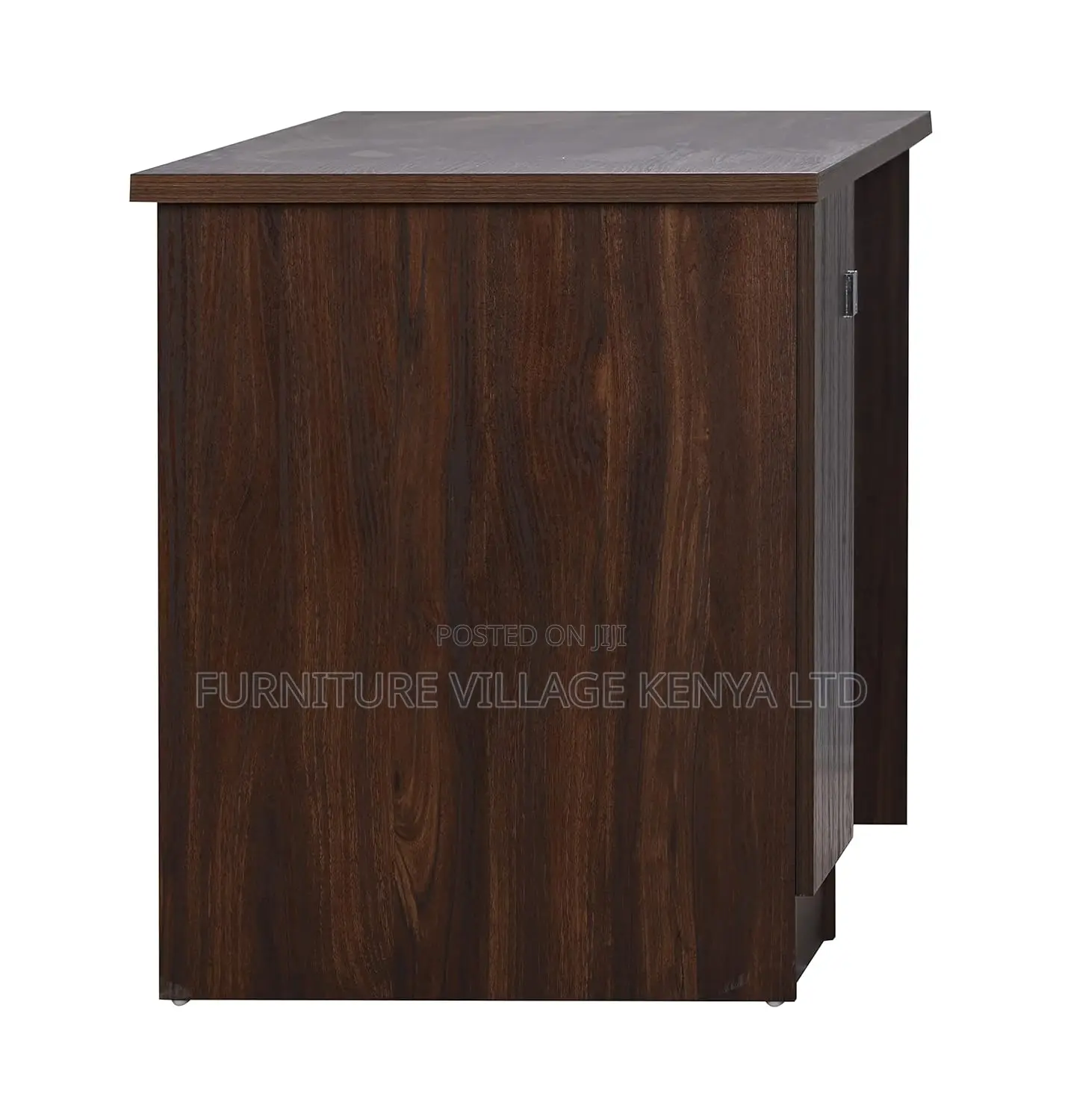 Study Table and Office Desk (Dark Wenge, Matte Finish)