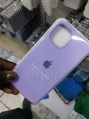 Back Cover Silicone Case Lilac iPhone 12 Pro Max