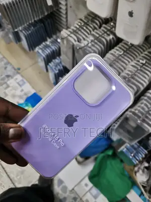 iPhone "15 Pro" Silicone Case "Lilac"