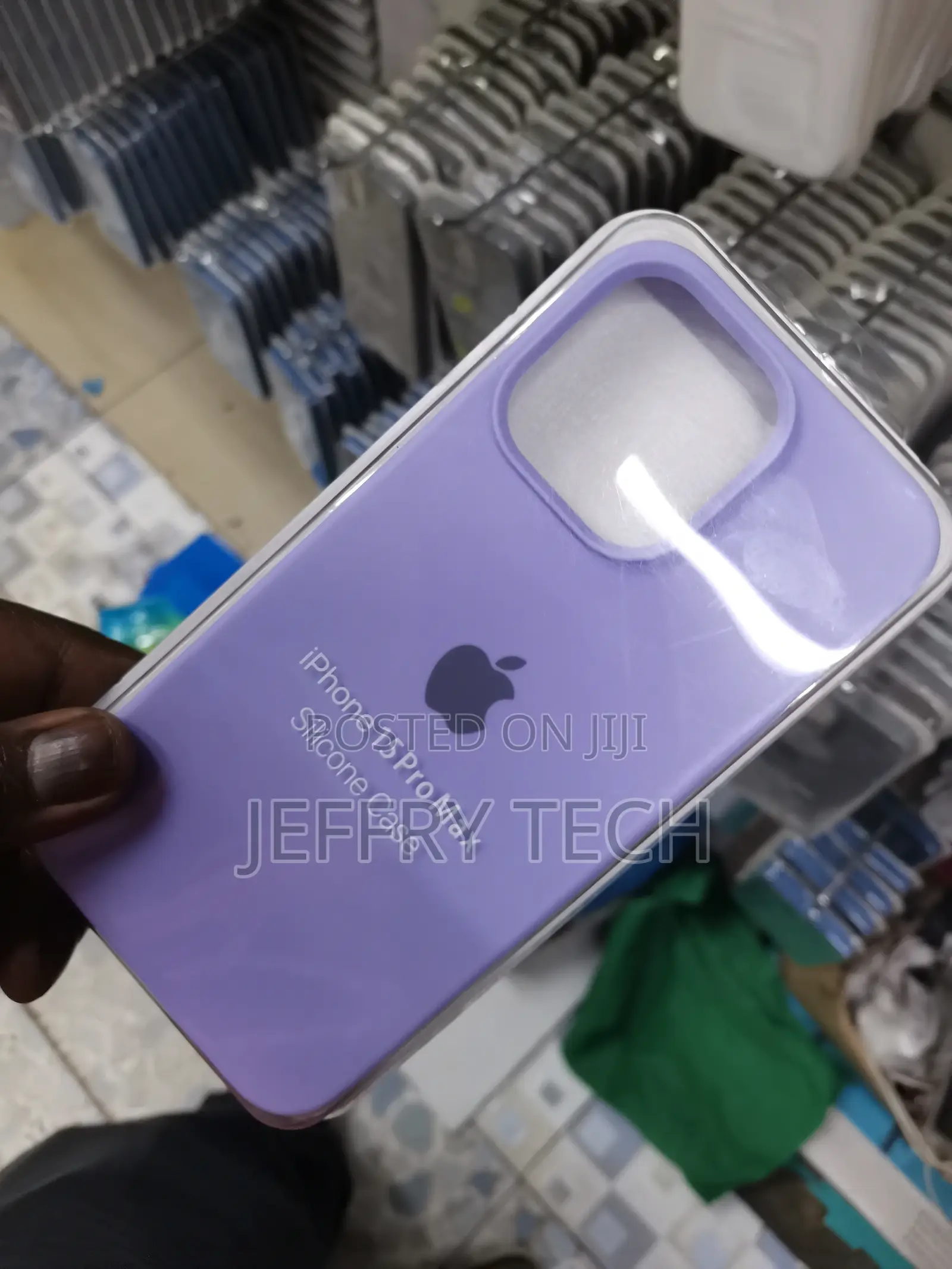 iPhone "15 Pro Max" Silicone Case "Lilac"