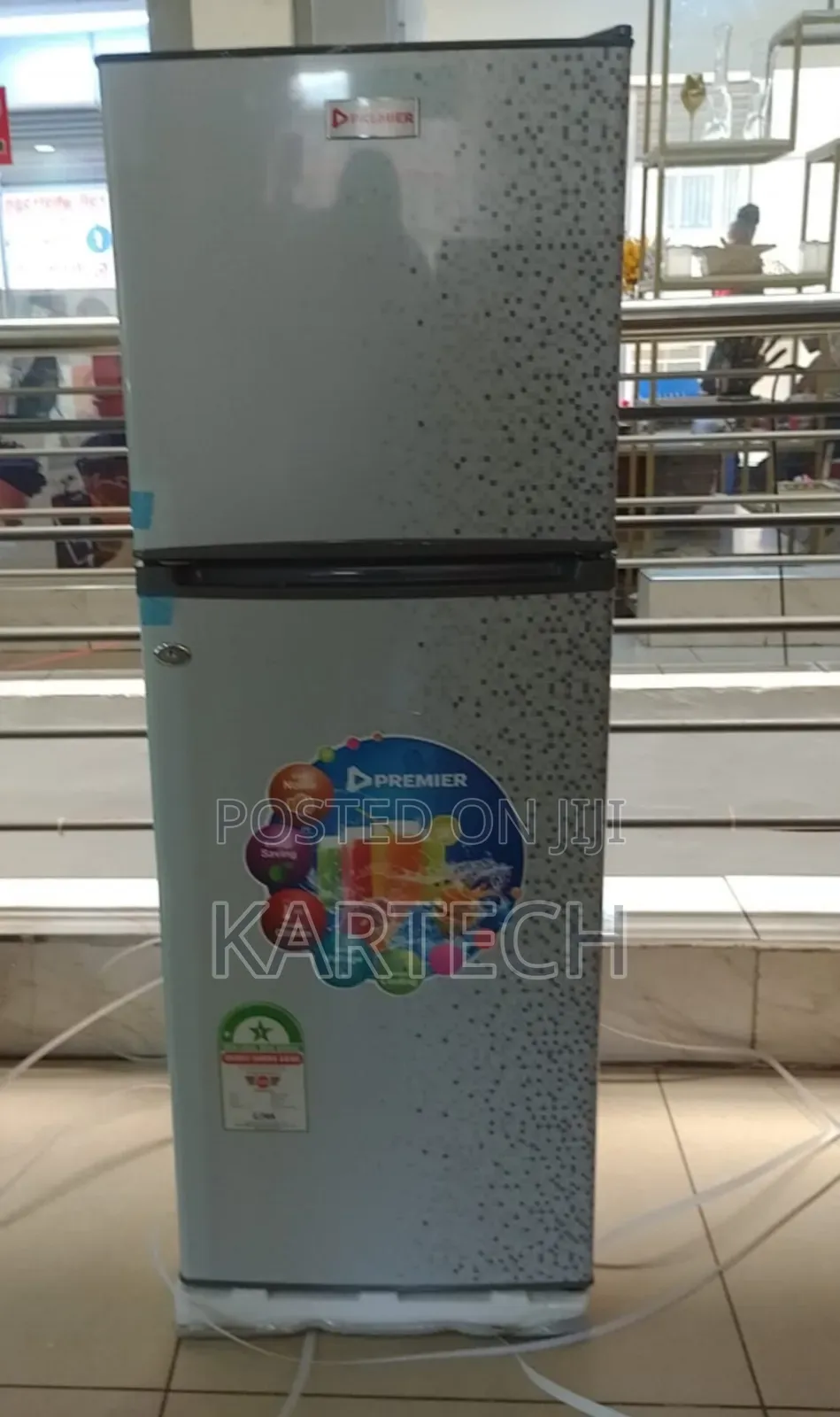 Premier 128litres Double Door Refrigerator Pm-128l