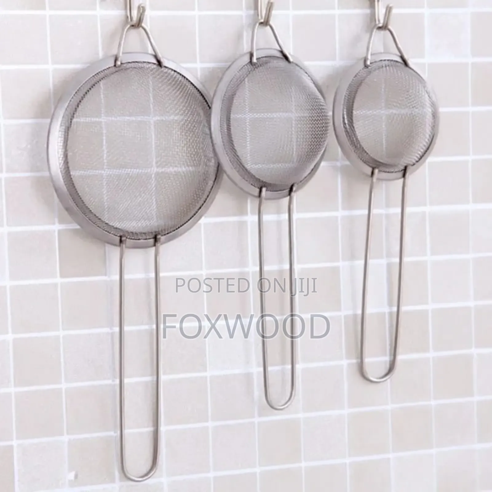 3 in 1 Metallic Sieve, Now Available