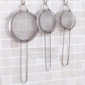 3 in 1 Metallic Sieve, Now Available
