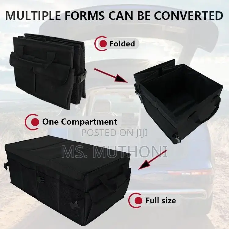 Foldable Premium Car Trunk Boot Organizer 