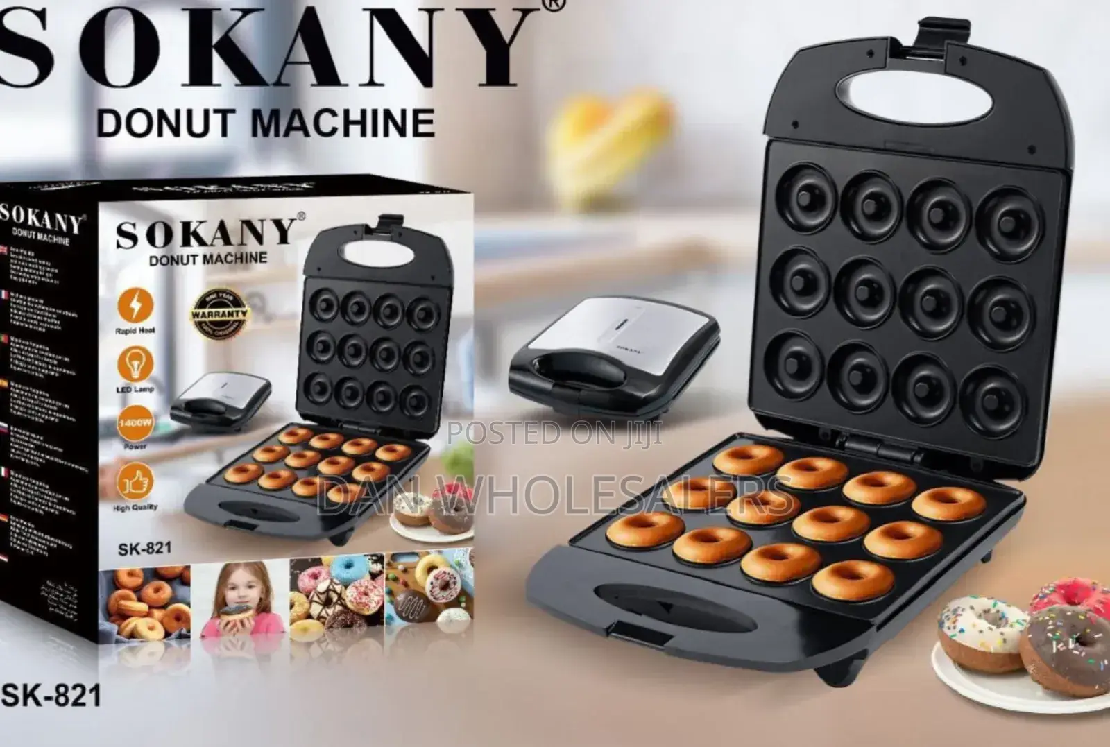 Donut Maker 12 Slot Electric /Donut Maker
