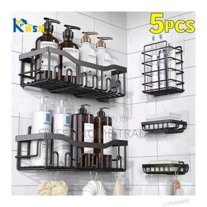 5pcs Set Shower Caddy Shelf - thumbnail 2