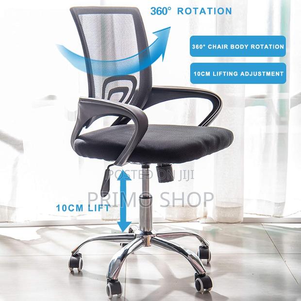 Height Adjustable Ergonomic Computer Chair - thumbnail 7