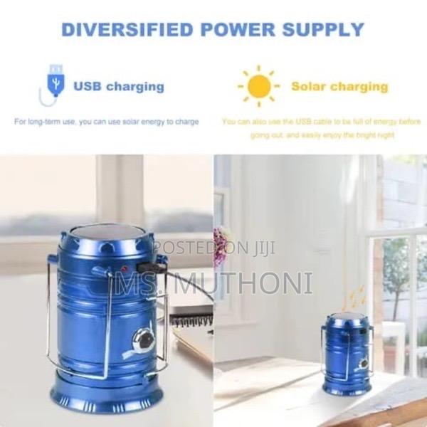 Rechargeable+Solar Camping Lantern* - thumbnail 4