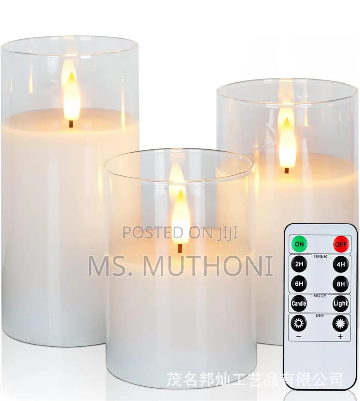 3pcs Set LED Candles