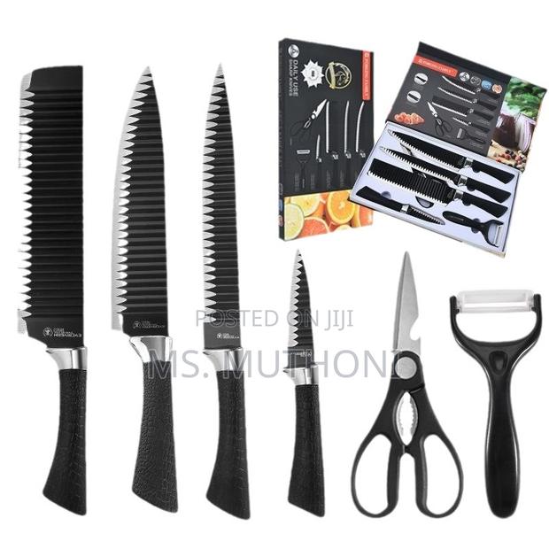 6 PCS Set Kitchen Knife Set* - thumbnail 2