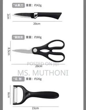 6 PCS Set Kitchen Knife Set*