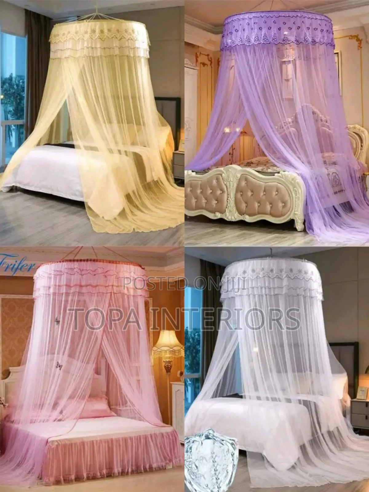Luxury Canopy Top Round Mosquito Nets Mosquito Guard Nets