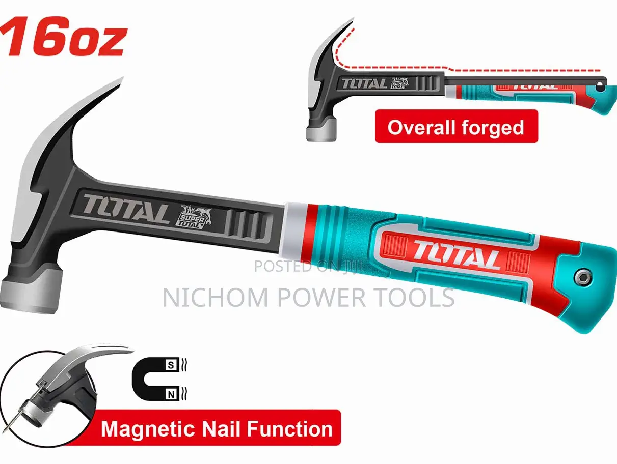 Total Claw Hammer Weight:16oz/450g Length:345mm
