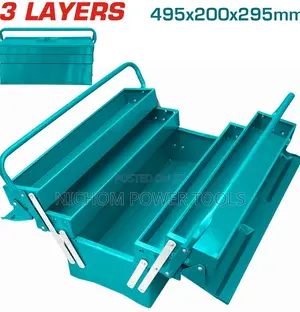 Total THT10701 Tool Box Size:495*200*295mm 3 Layers