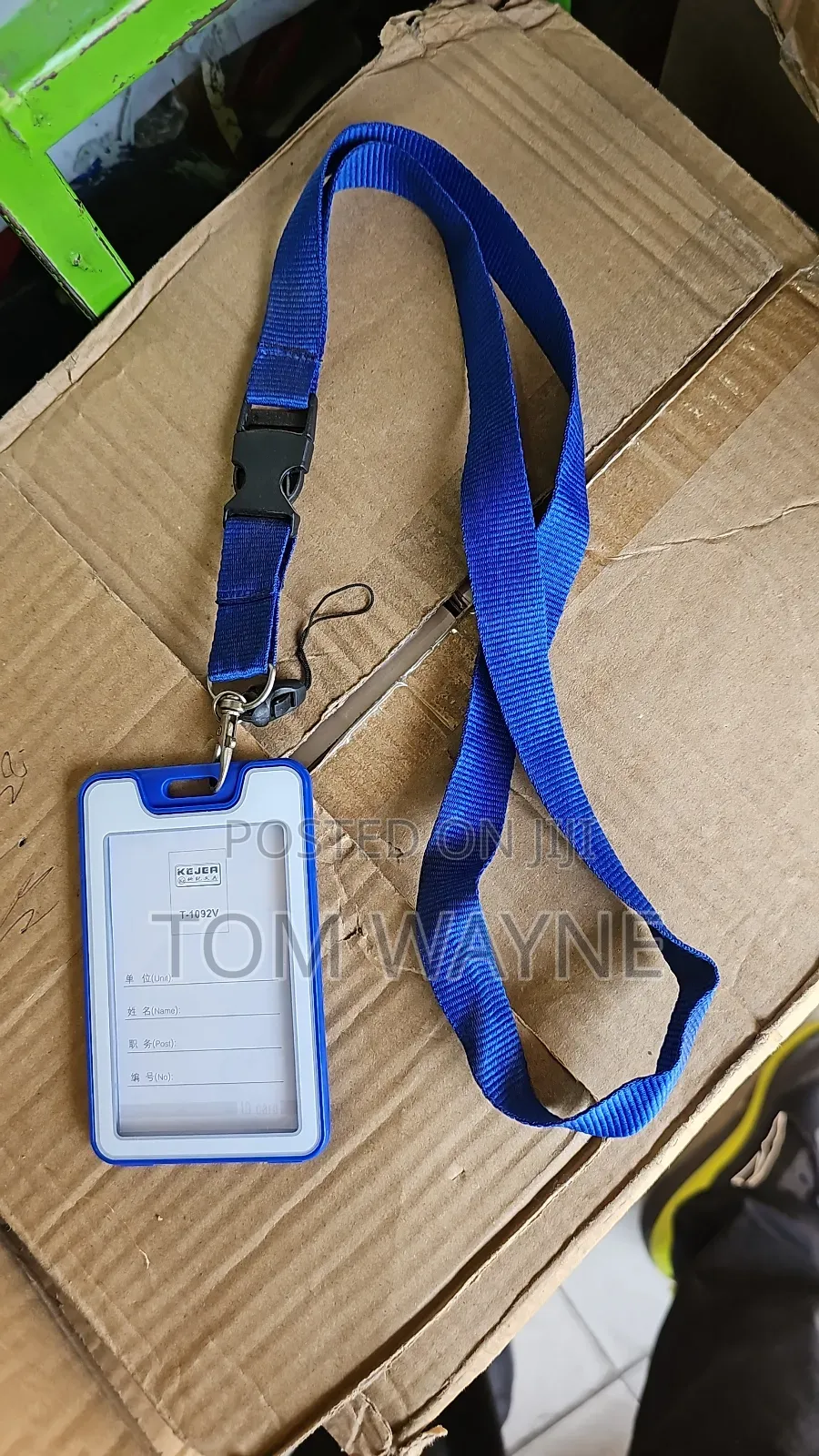Necktags to Hang Staff I.Ds