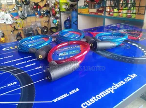 Compact Bicycle Lock With Thick Cabling