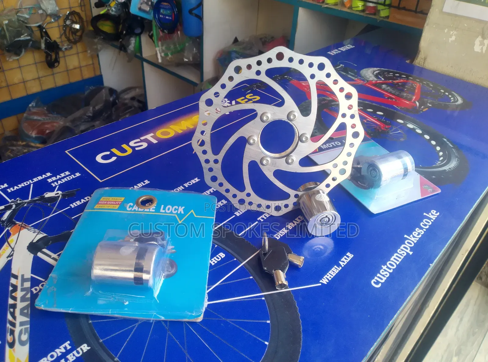 Bicycle Disk / Rotor Lock