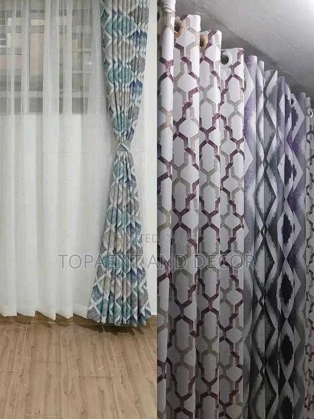 Elegant Curtains With Patterns - main view