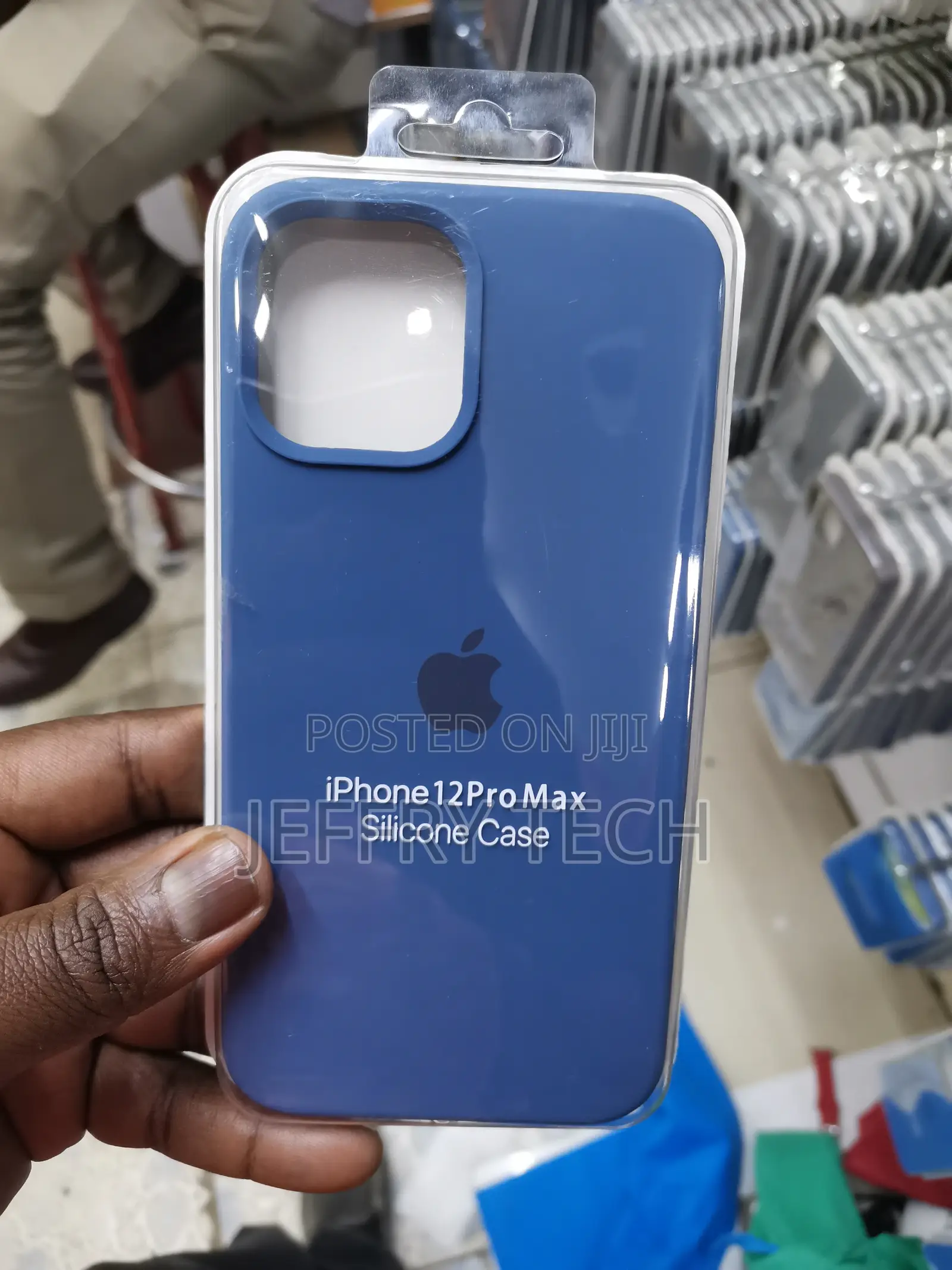 Silicone Case for iPhone 12 Pro Max- Deep Blue