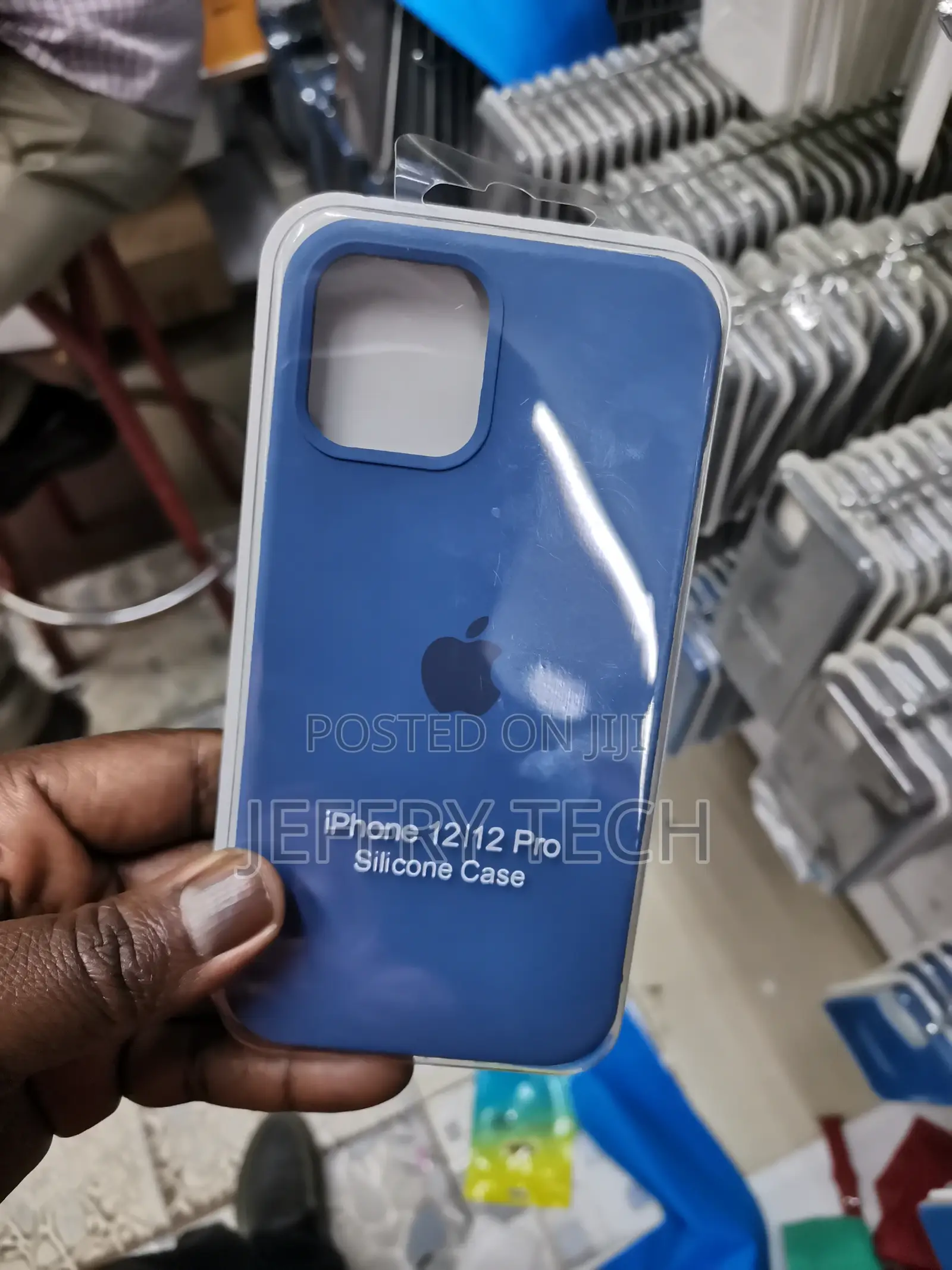 Silicone Case for iPhone 12 Pro - Deep Blue