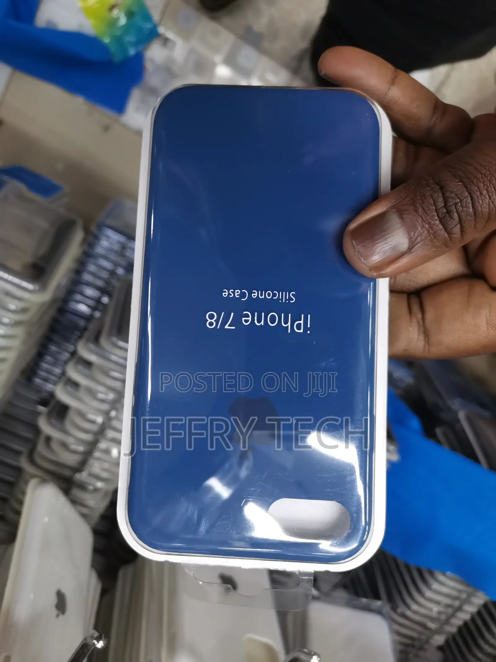 Apple iPhone 8 / 7 Silicone Case - Midnight Blue