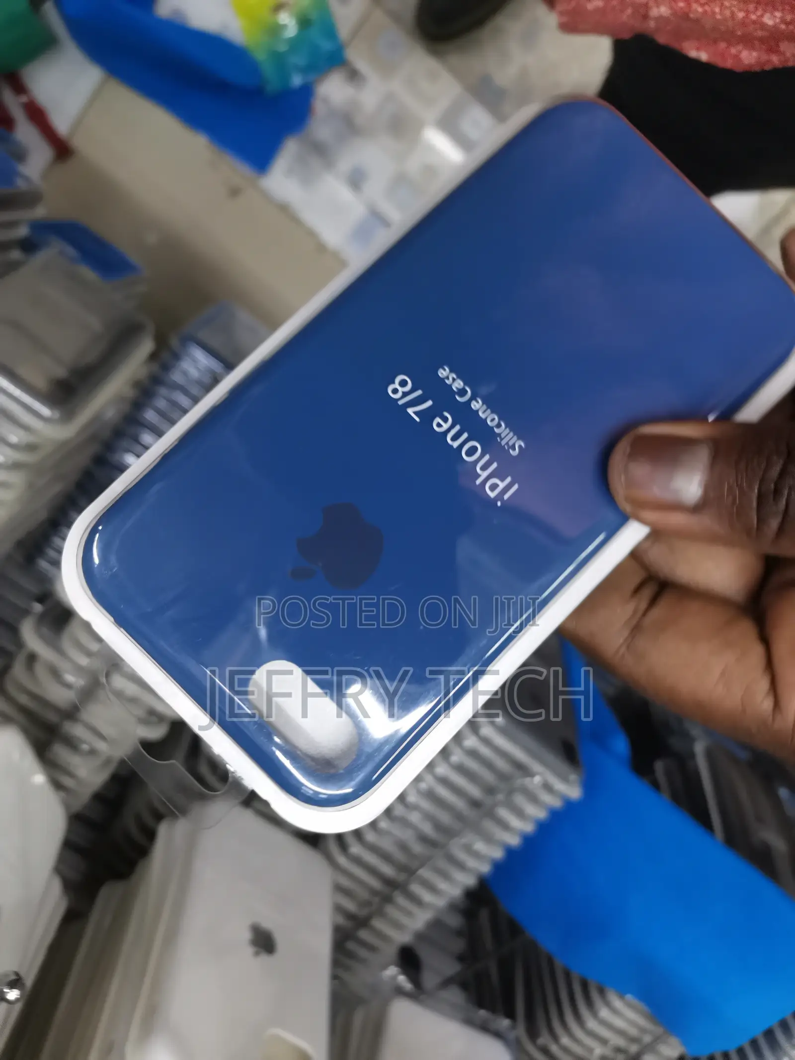 Apple iPhone 8 / 7 Silicone Case - Midnight Blue
