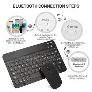 Rechargable Wireless Keyboard and Mouse Bluetooth Enabled - main view