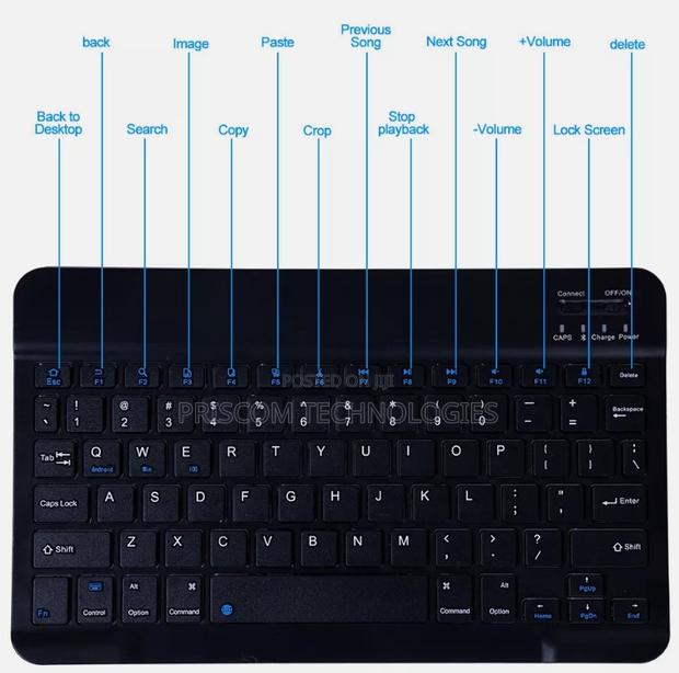 Rechargable Wireless Keyboard and Mouse Bluetooth Enabled - thumbnail 2