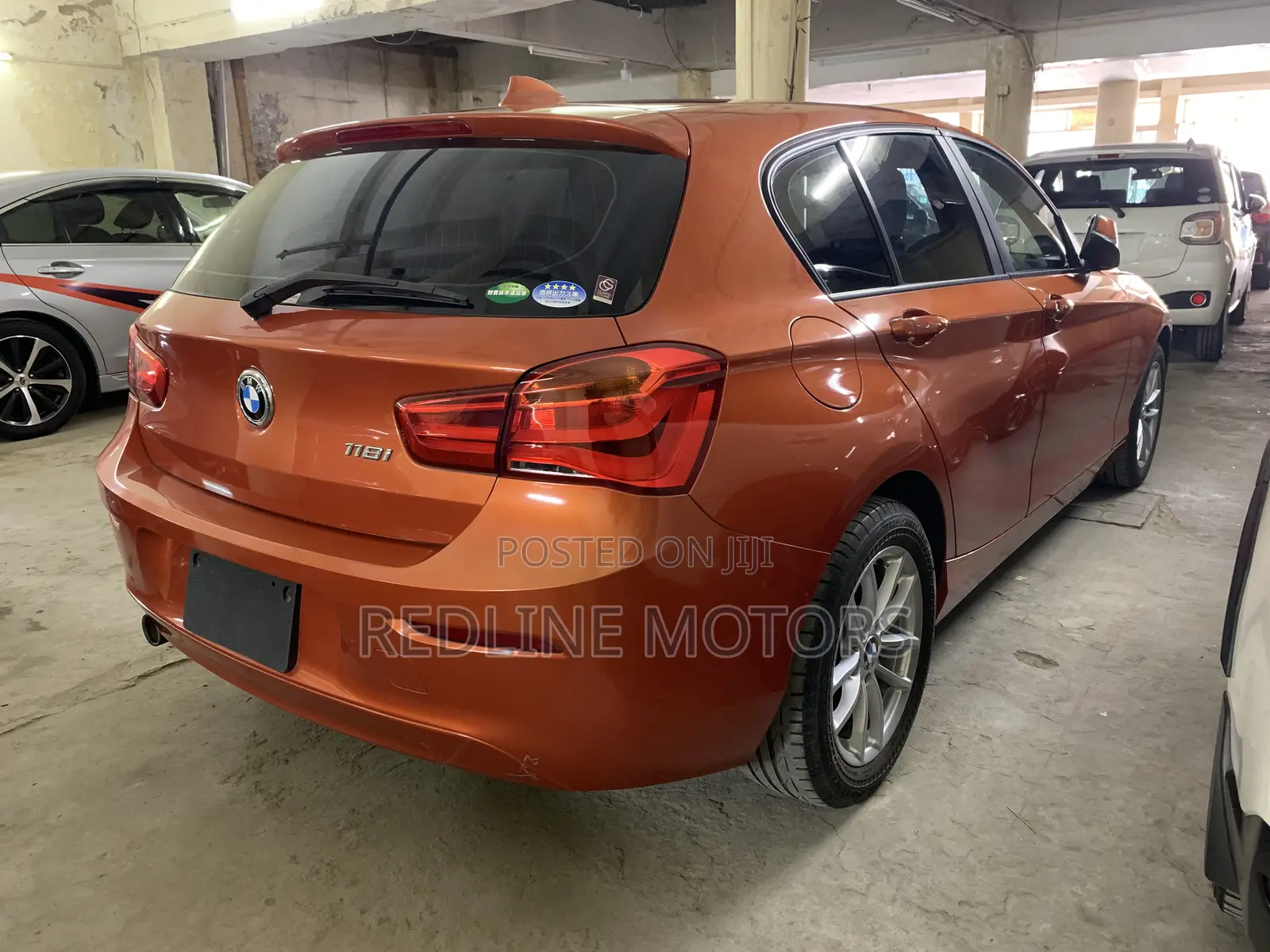 BMW 118i 2016 Orange