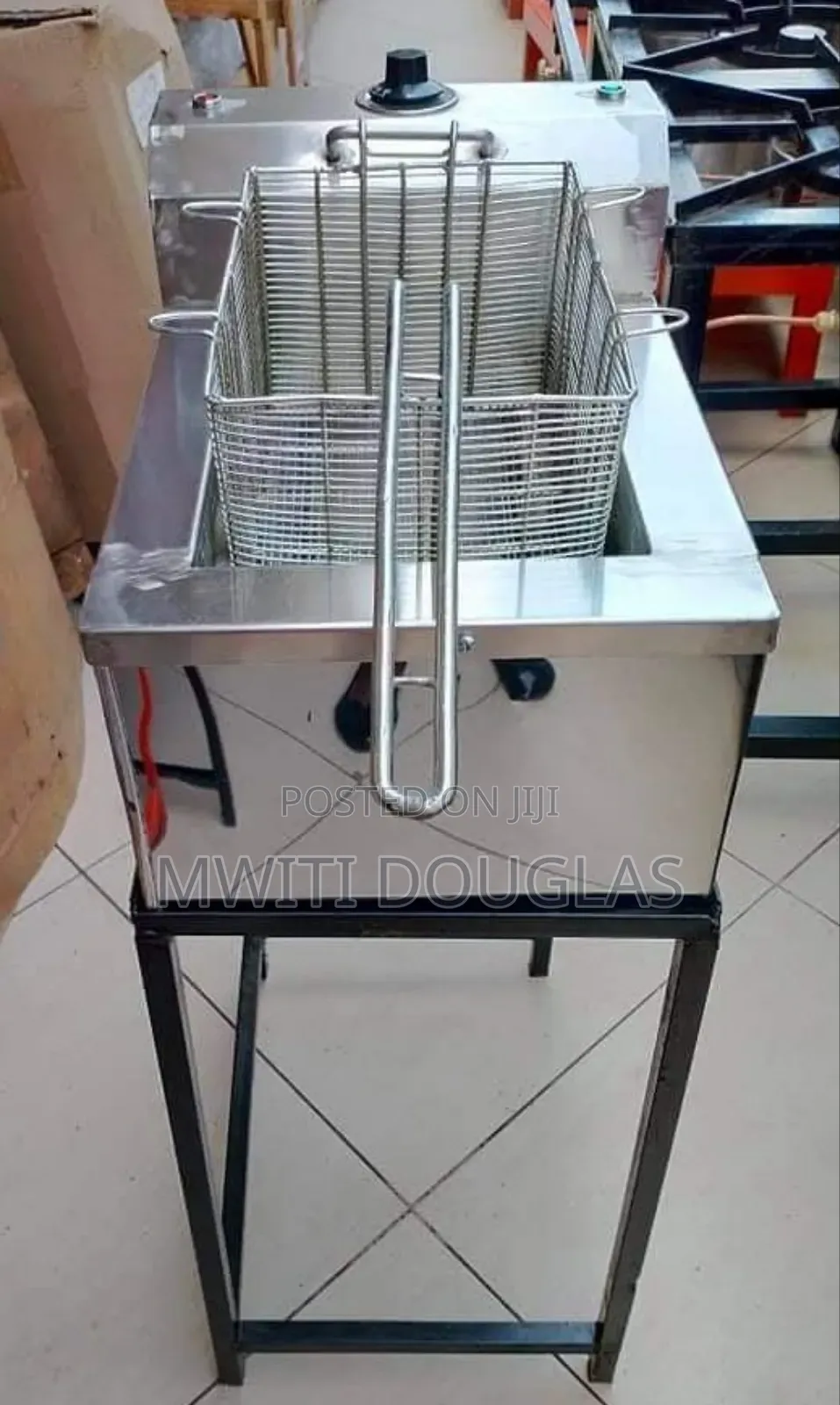 Stainless Steel Double Chips Fryer