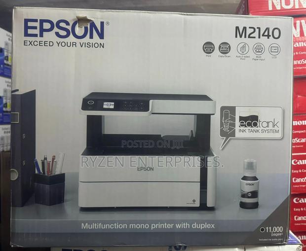 Epson Ecotank Black and White Printer M2140 - main view