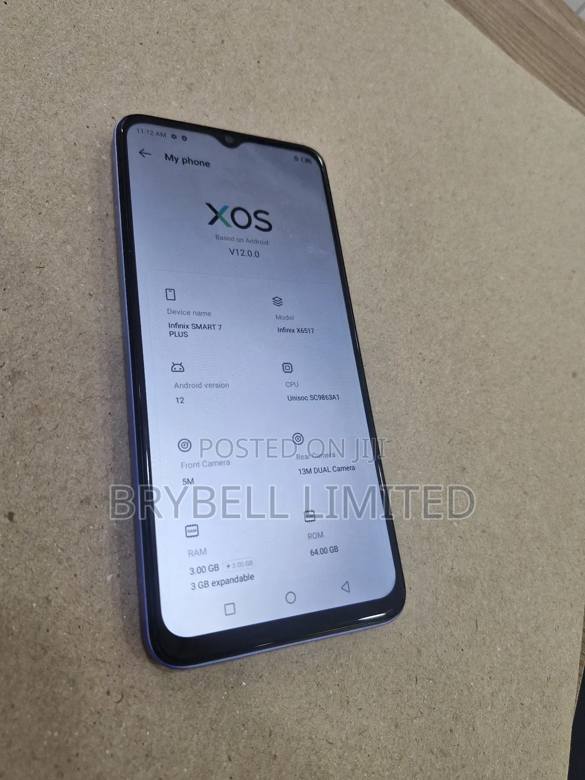 Infinix Smart 7 Plus 64 GB Blue