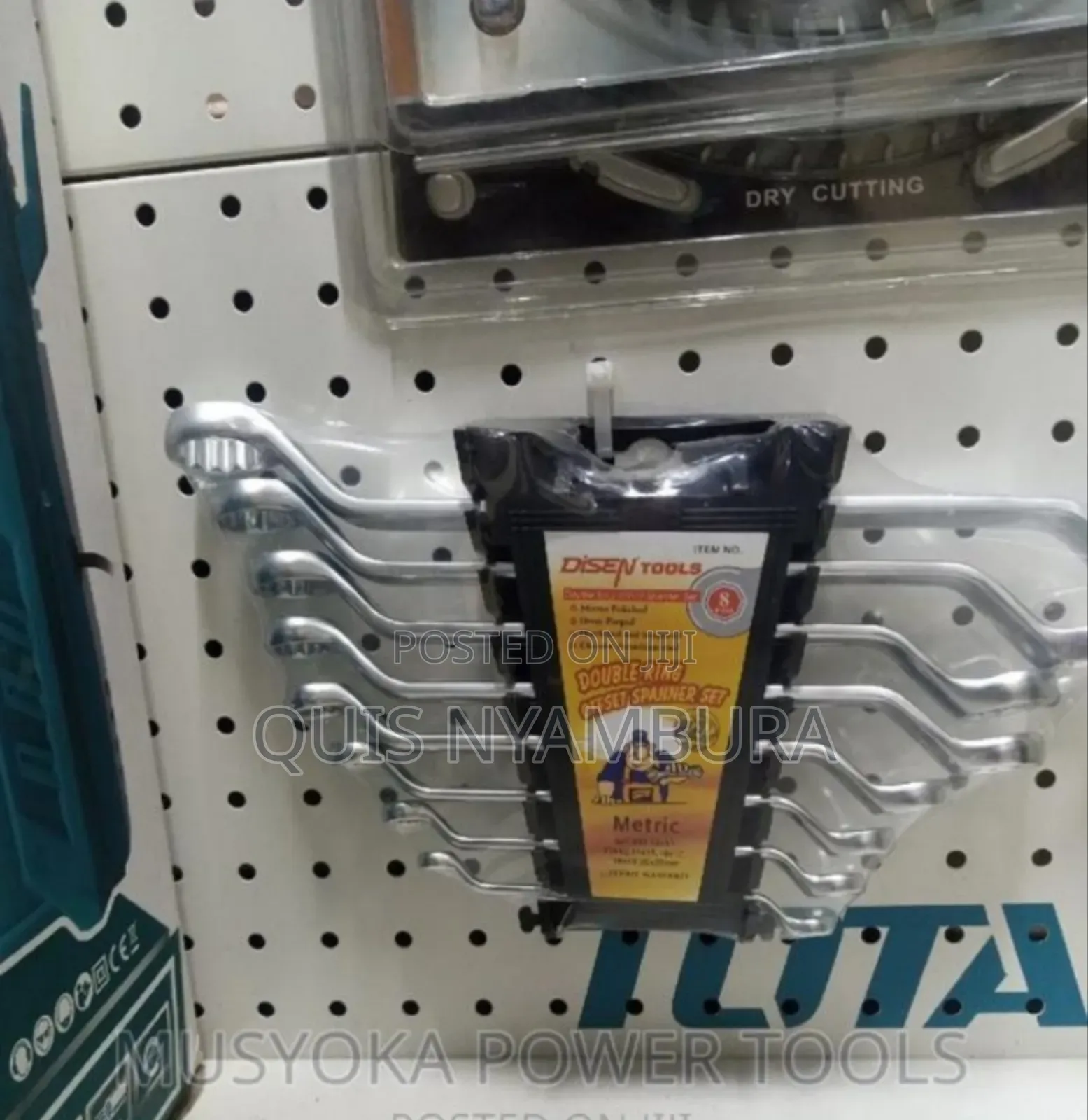 8pcs Spanner Wrench Set