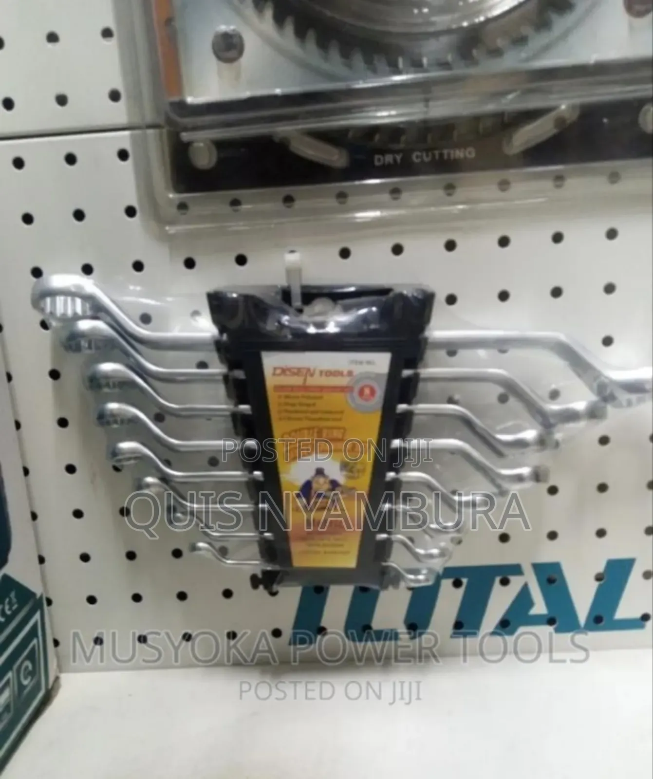 8pcs Spanner Wrench Set.