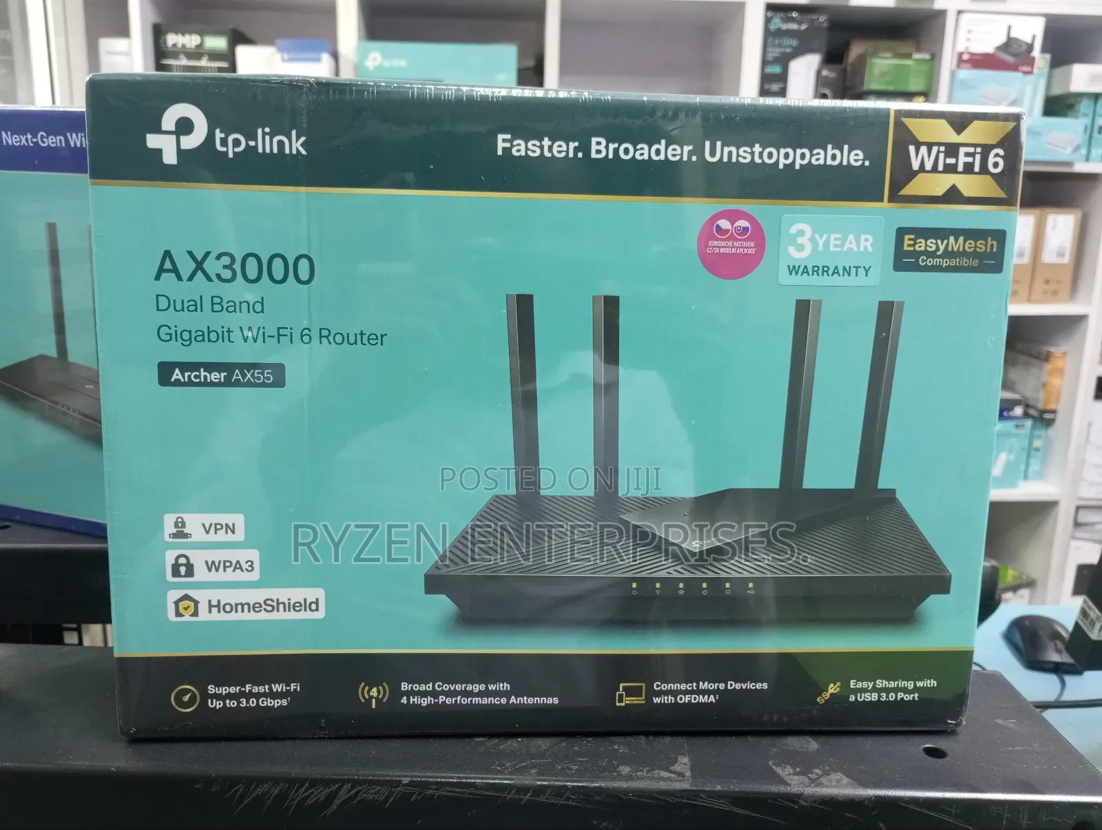 Tp-link Archer Ax55 Ax3000 Wifi 6 Router, Archer Ax55