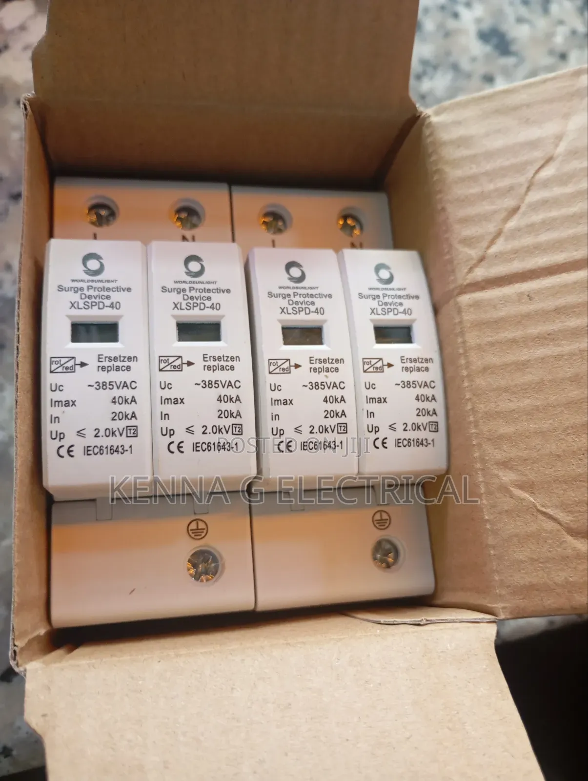 2pole SPD Surge Protector Device Ac