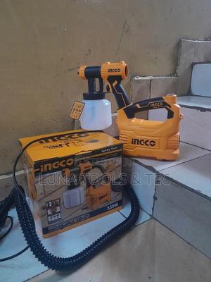 Original 550w Ingco Spray Gun Plus Pipe. - thumbnail 2