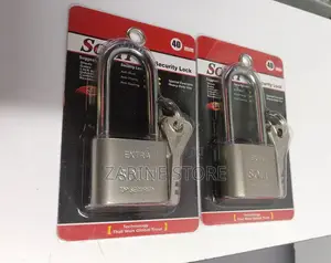 Extra Solit Top Security Padlock 40mm Long Neck