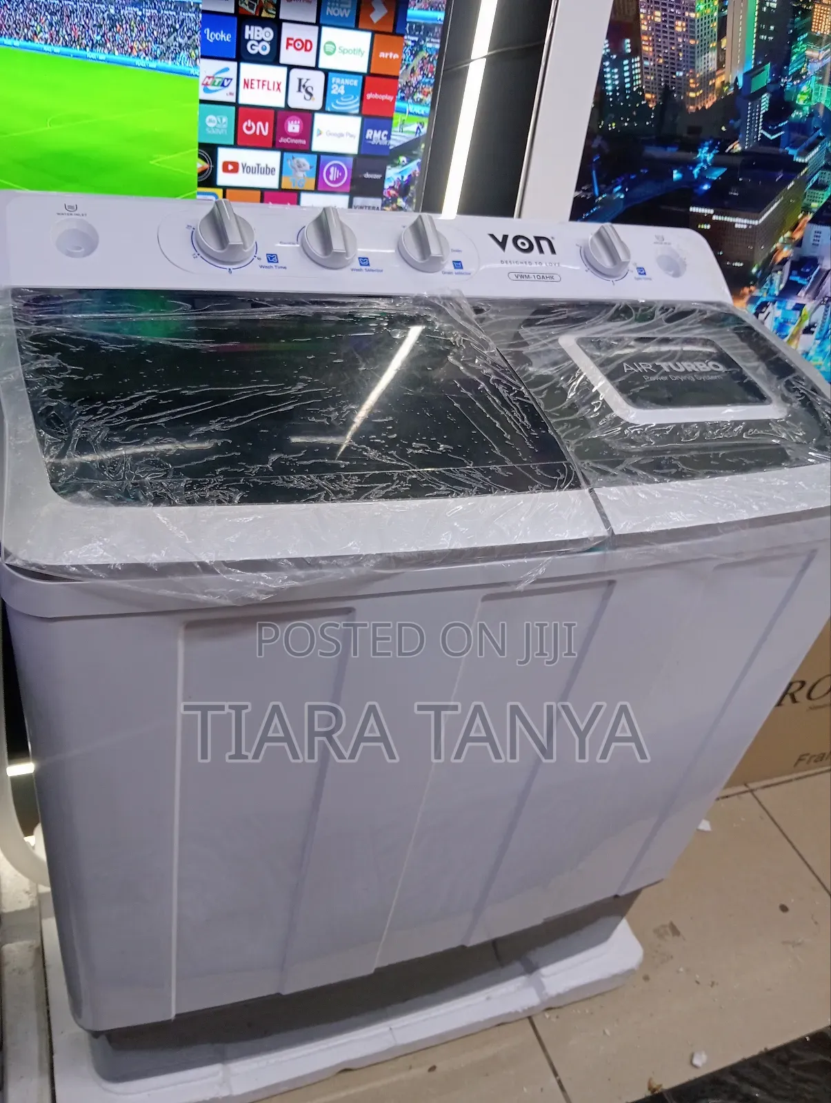 7kgs Tornado Top Load Semi Automatic Washer