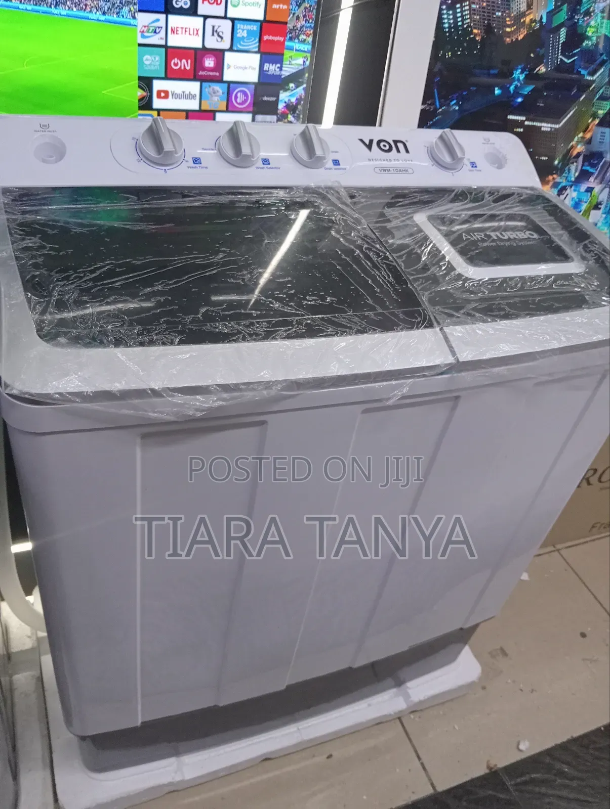 7kgs Tornado Top Load Semi Automatic Washer