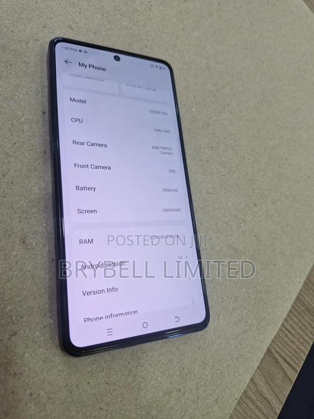 Tecno Camon 20 256 GB Blue - thumbnail 5