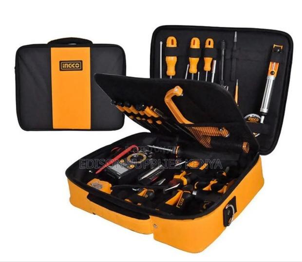 INGCO 51pcs Telecom Tools Set Networking Hand Tools Set - thumbnail 2