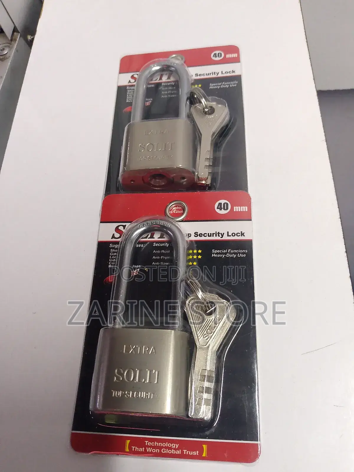 Anti-Prying, Anti-Sawing Solit Padlock 40mm