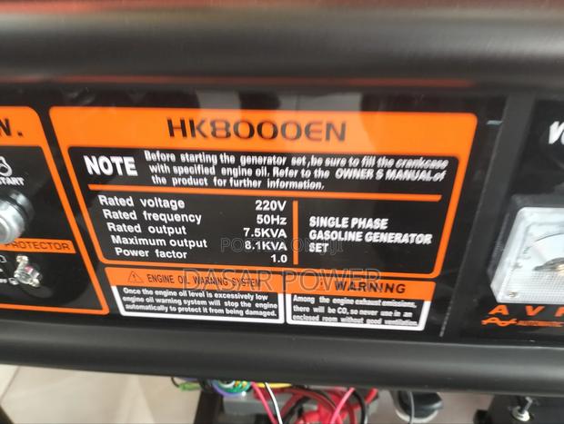 8kva Hisaki Japan Generator - thumbnail 2