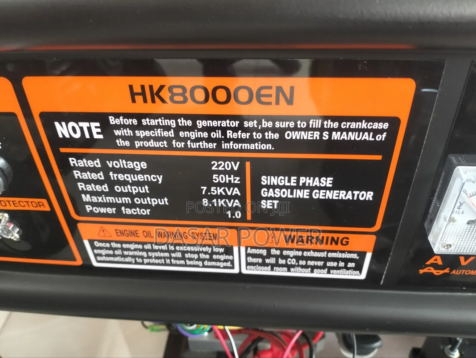 8kva Hisaki Japan Generator