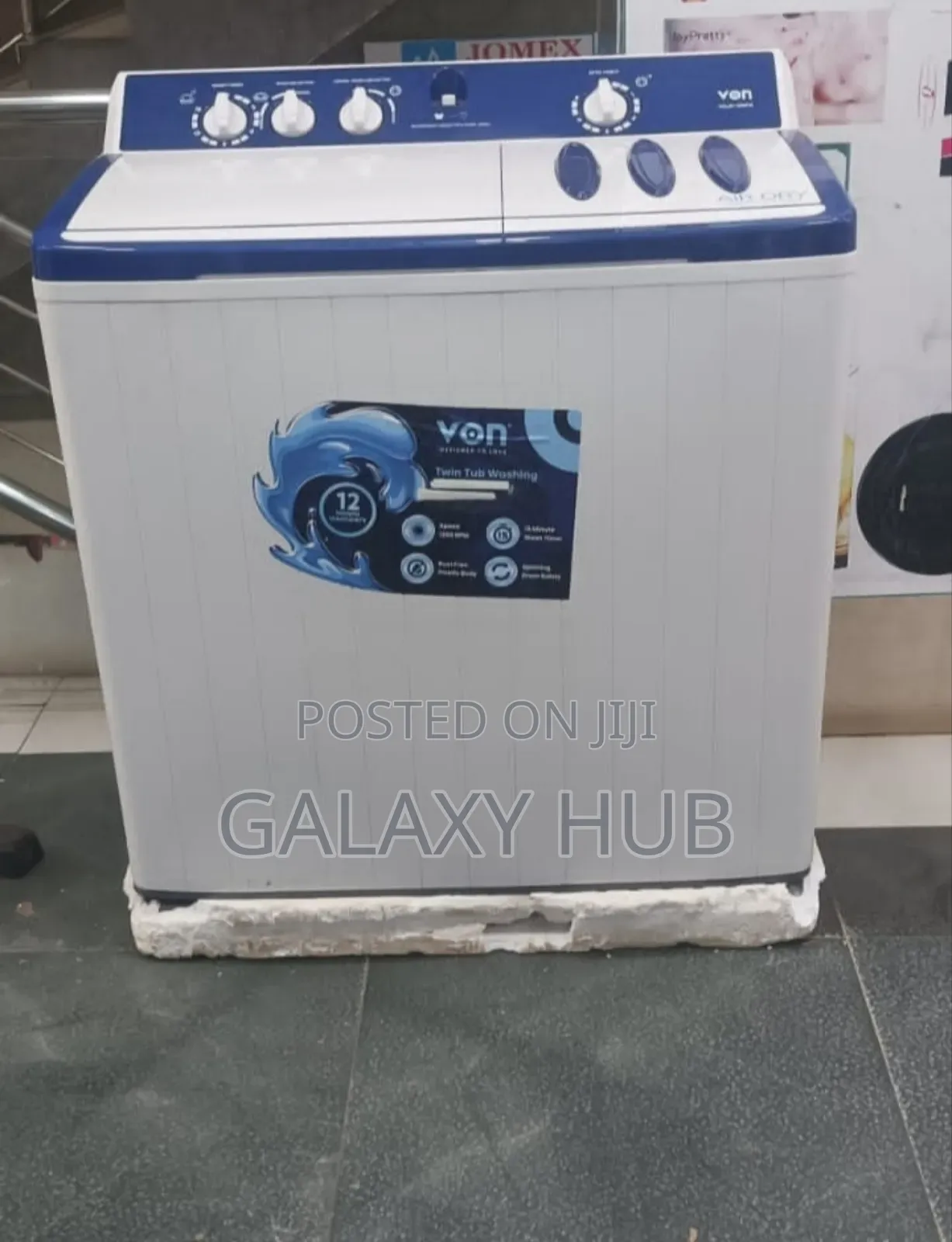 Valw-12mfw 12kg Twin Tub Washing Machine