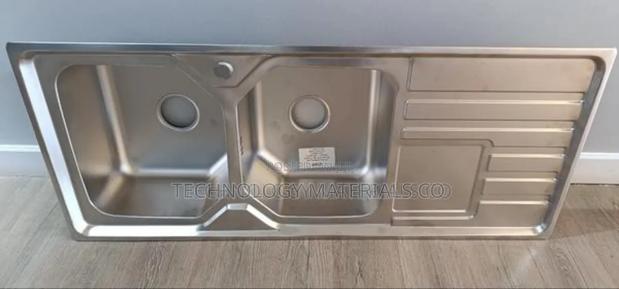 Kitchen Sink Stainless Steel,Single Drain,Double Bowl. - thumbnail 2