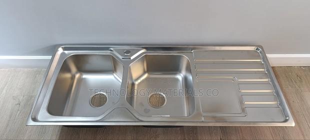 Kitchen Sink Stainless Steel,Single Drain,Double Bowl.
