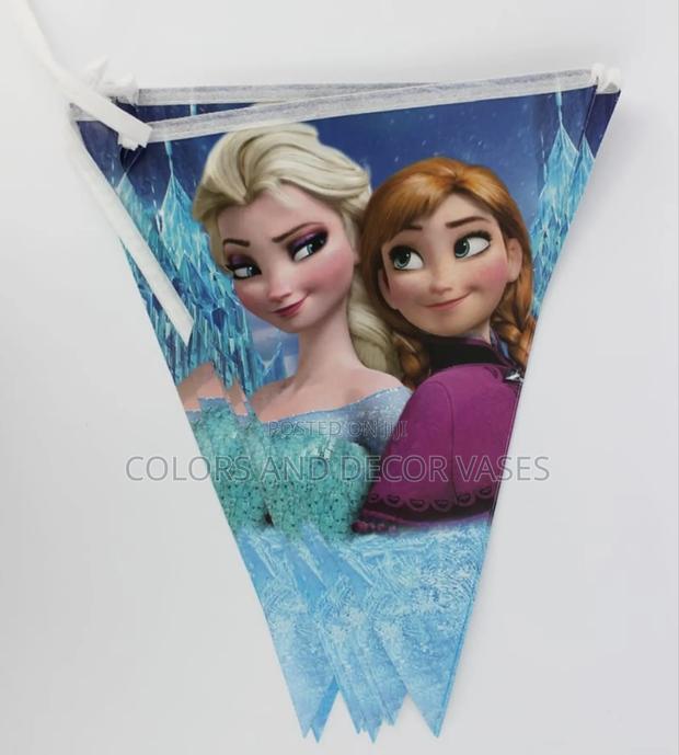 Frozen Paper Banner for Birthdays