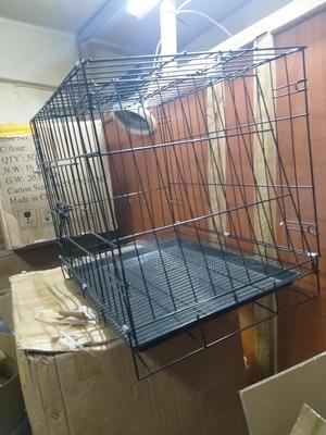 Foldable Metal Cage Medium Size for Dogs Other Pets - main view